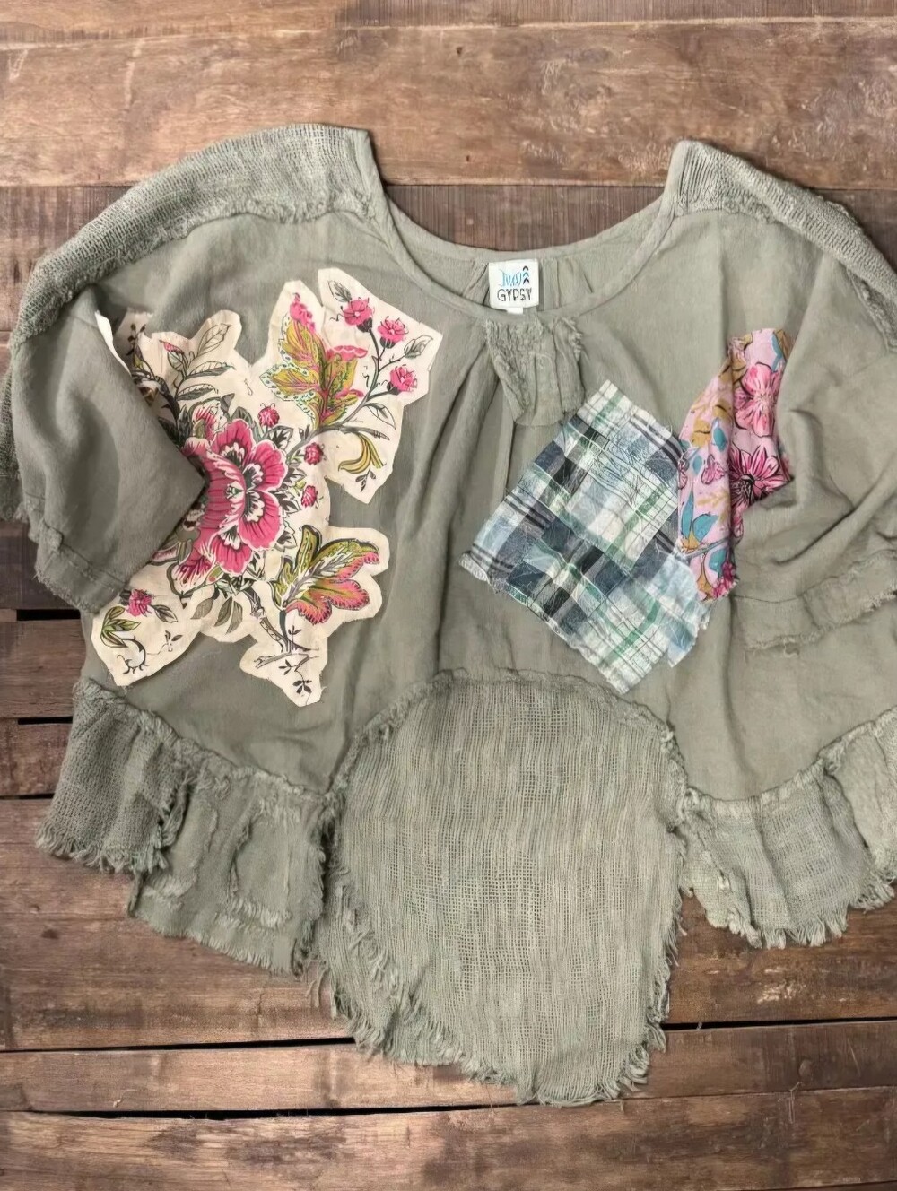 #1636 Jaded Gypsy Moon Shadow Top